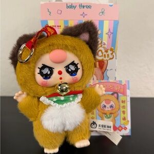 Baby Three Billionaire Cat Plush Blind Box Howshi Luck